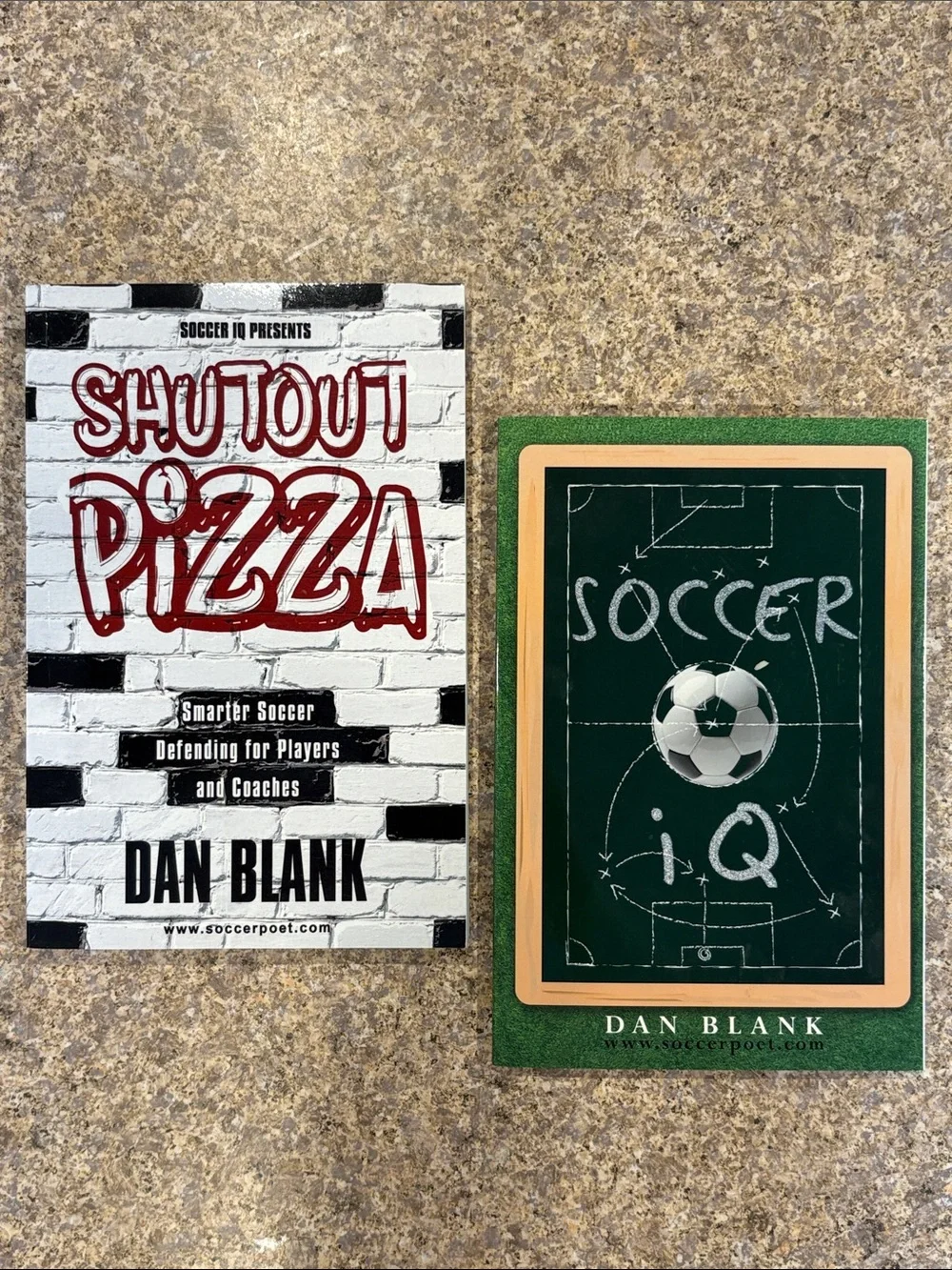 Soccer IQ Book Set of 2 Books, Soccer IQ & Shutout Pizza